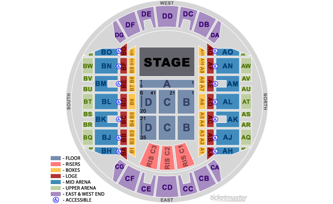 Farm Bureau Seating Chart