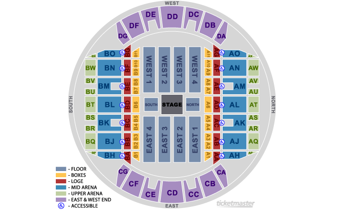 Mississippi Coliseum - Center Configuration
